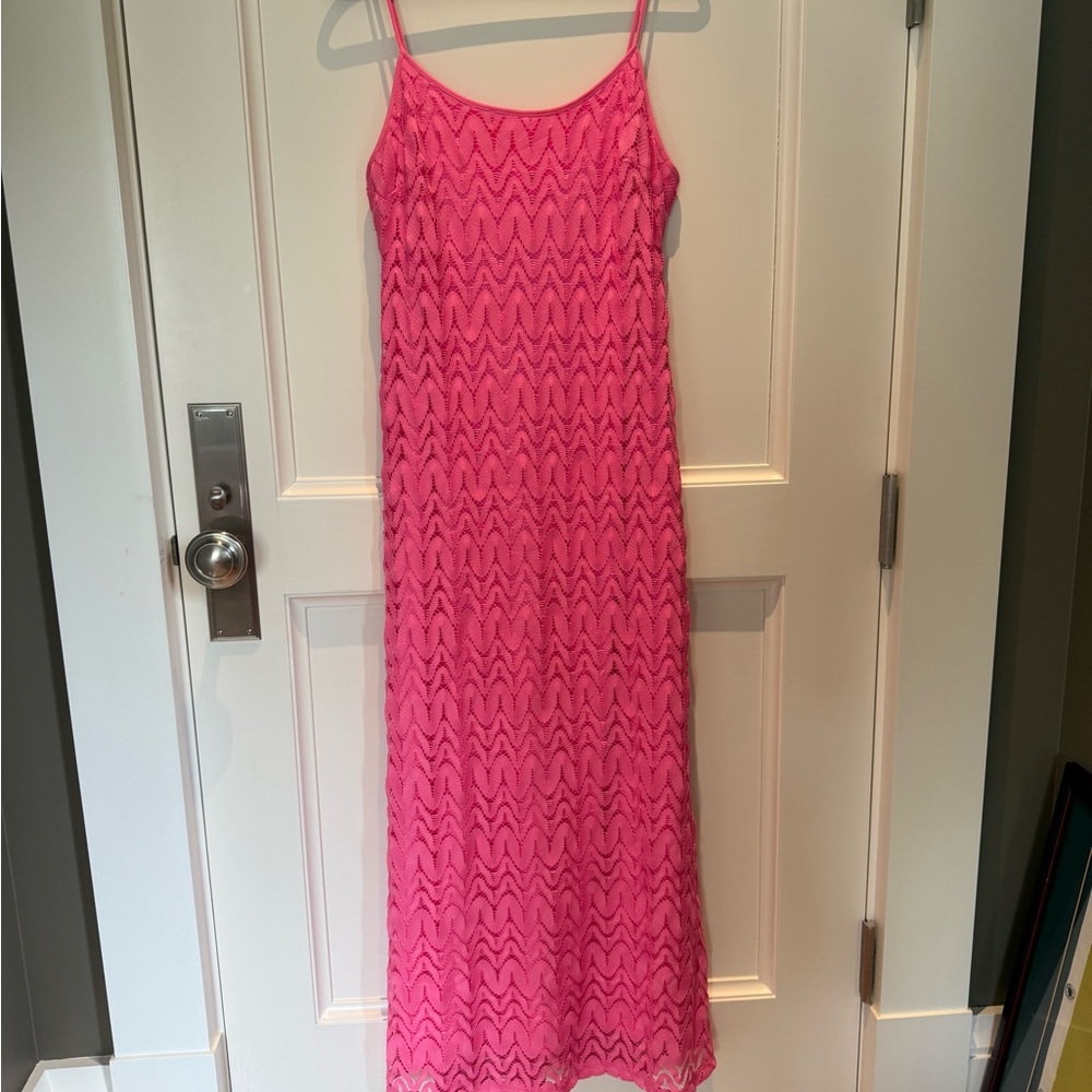 Pink Sleeveless Dress Lilly Pulitzer